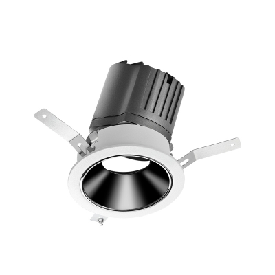 Less  series UGR<10 Round Square  LED COB Downlight  15D-38D Beam Angle Adjustable Downlight