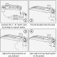 Power & CCT Tunable LED Shoebox Light,LED Parking Lot Light, DLC & UL Listed Dusk to Dawn Shoebox Light Fixture with Photocell, Commercial Street Lighting, 100-277V, 5000K, 1-10 V Dimmable, 10 KV, Arm Mount